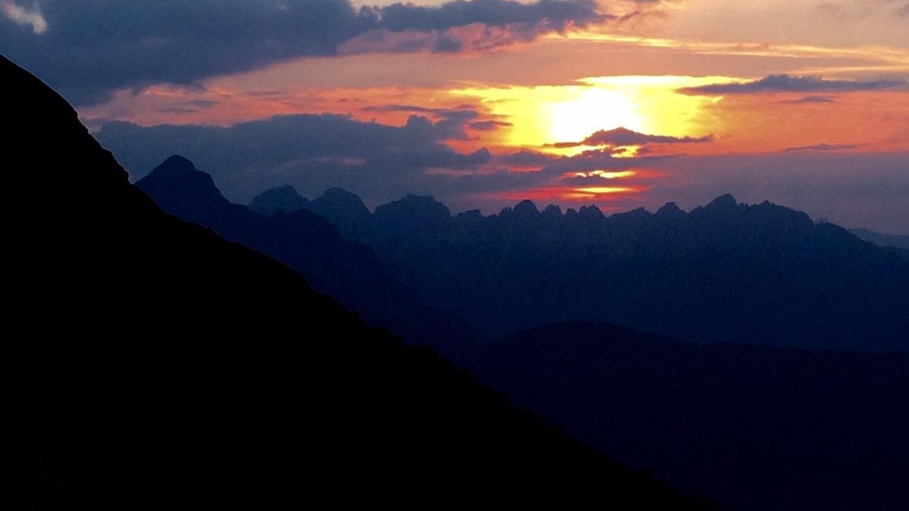 Sonnenaufgang im Stubai Sonnenaufgang im Stubai